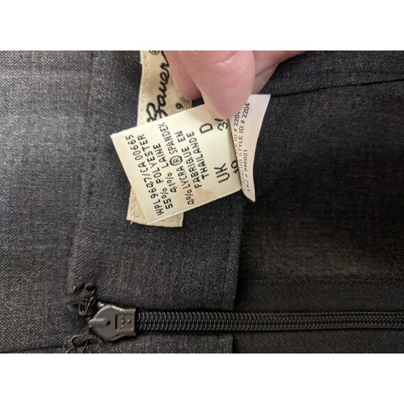 Vintage Eddie Bauer Dark Gray Skirt Size 4 Modest Womens - Picture 6 of 6